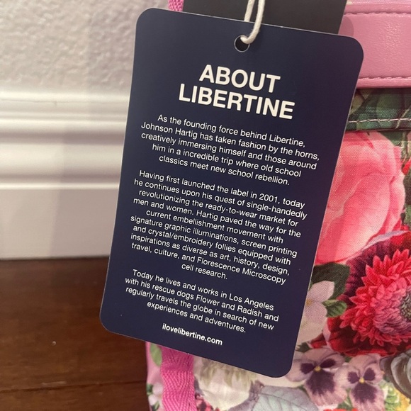 Elegant Floral Pink Shoulder Bag - Picture 4 of 13